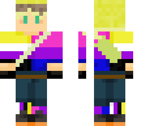 bi enby blonde