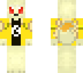 Ninetales con una cola (estilo FireDR) | Minecraft Skin