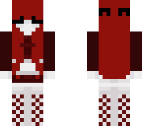 red emo girl
