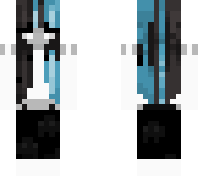 blue-black hair