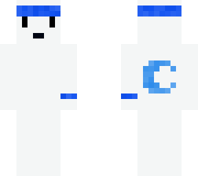 blue end white