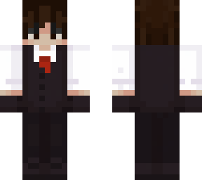 brown hair emo boy