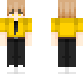 denji - chainsaw man - yellow -