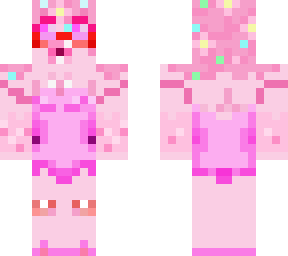 pink flower nymph