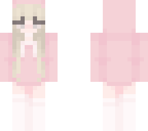 pink hoodie girl