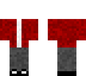 red shirt and pants