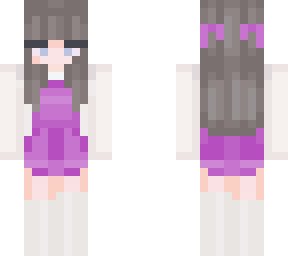 school girl but purple