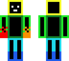 super minecraft skin with superpowers
