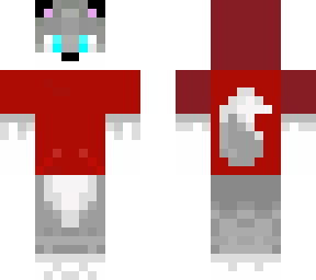 wolf with red hoodie :d