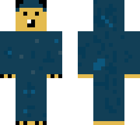 a blue bear