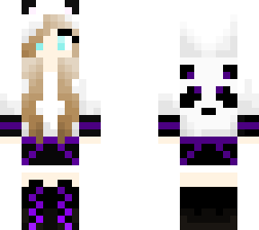 blonde panda