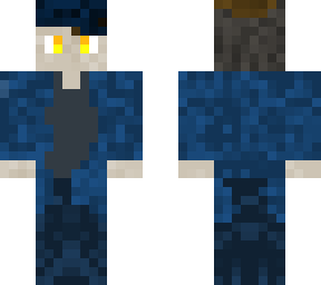 blue coat boy