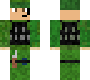forest camo soldier