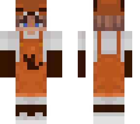 me in fox overalls