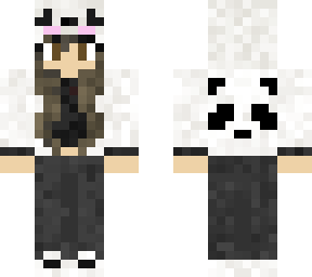 panda hoodie girl