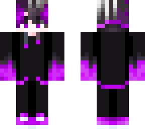 purple aesthetic boy