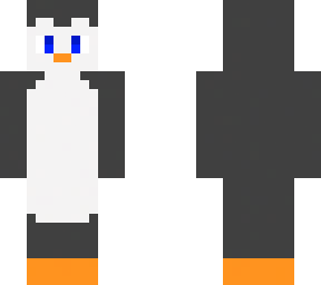 basic gray penguin
