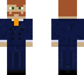 blue suit