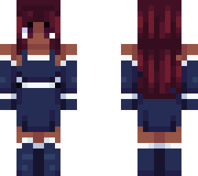 dark blue dress
