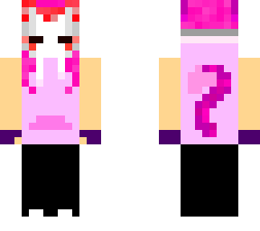 girl with fox mask and she is a cat