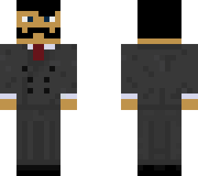 gray suit