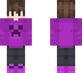 one purple boy