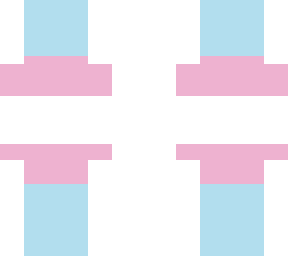 trans flag skin!!