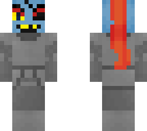 undertale - undyne without helmet