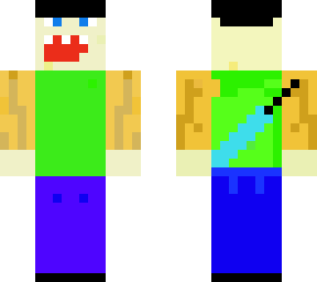 weard thing with sword