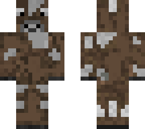 big cow with muscles