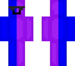 blue & purple