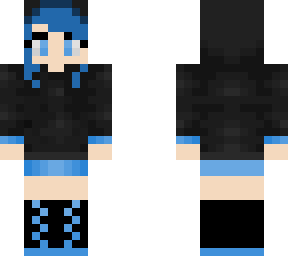 blue girl