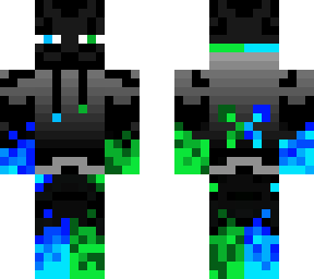 blue+green enderman