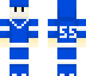blue hockey player