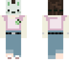 boy in a bear mask