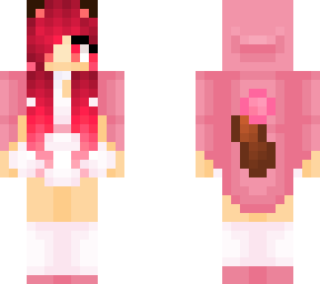 hooded pink