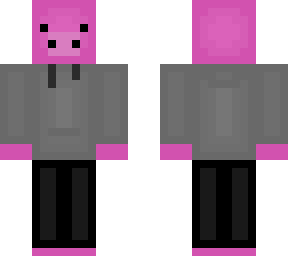 piggie club mascot in sweater