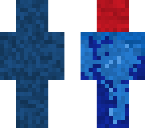 red v blue