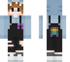 shark onesie rainbow techno support