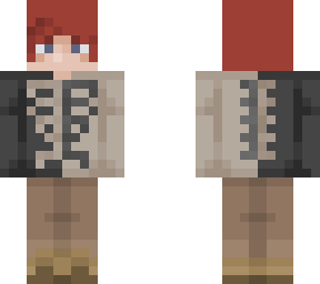split skeleton jumper