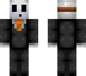 tuxedo shy guy