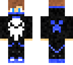 blue gamer boy