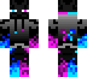 blue+pink enderman