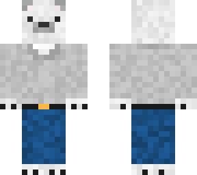 casual polar bear