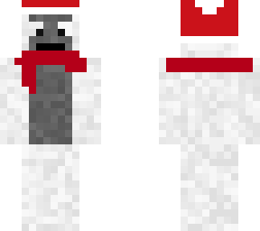 christmas monkey (white)