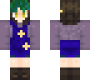 green bangs witch