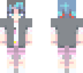 merrinette (me trying to make merrinette as a minecraft skin)