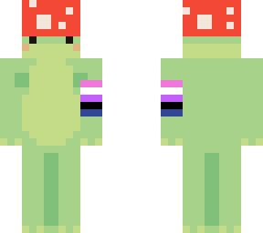 mushroom frog :))))