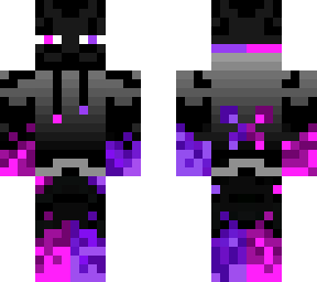 pink+purple enderman