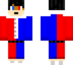 red & blue